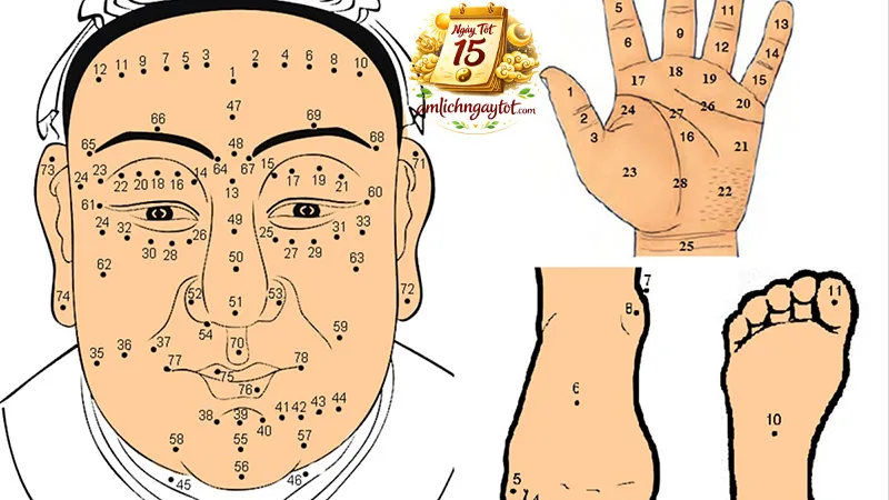 Xem nốt ruồi là gì trong mệnh lý học