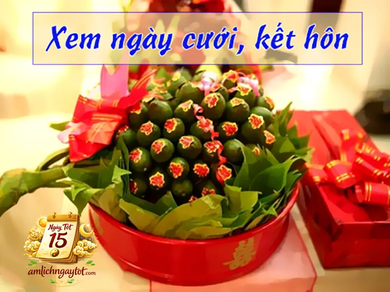 Một Số Lưu Ý Quan Trọng khi xem ngày cưới hỏi