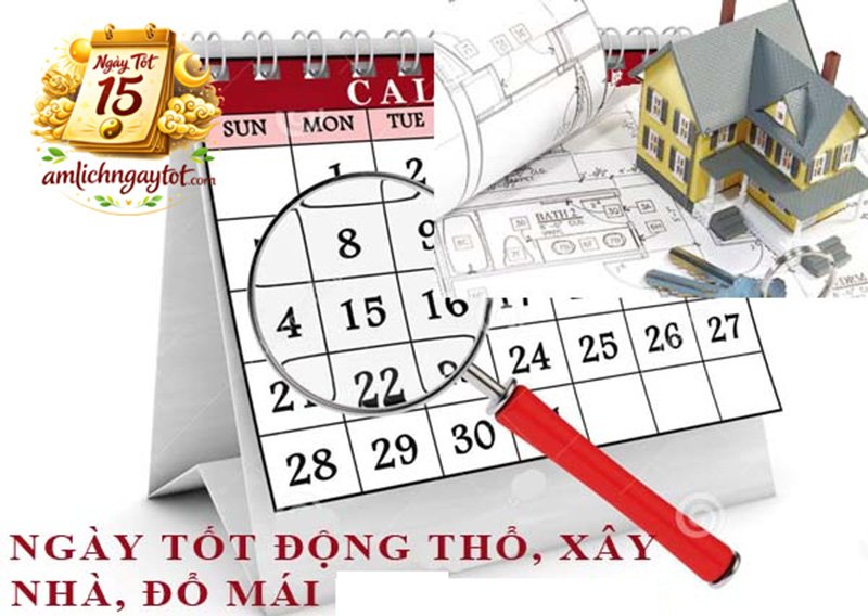 Nguyên tắc khi chọn ngày xây nhà