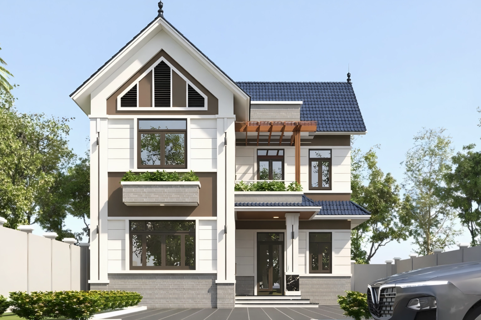 1 tỷ đồng là một điểm chạm vừa đủ để hiện thực hóa ước mơ về một tổ ấm 2 tầng hiện đại