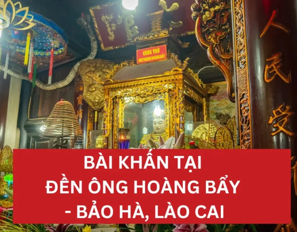 Bài văn khấn Ông Hoàng Bảy ngắn gọn chuẩn và đầy đủ nhất