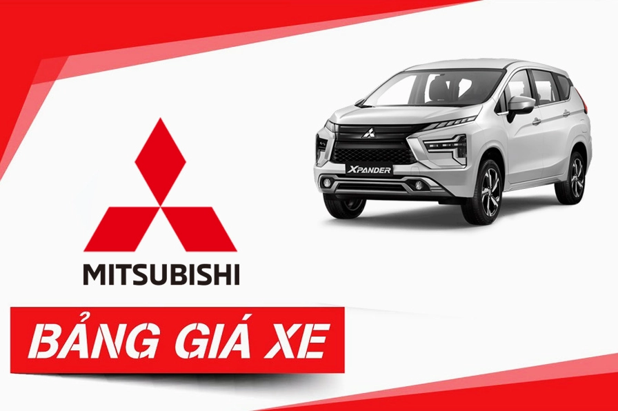Bảng giá các dòng xe Mitsubishi cập nhật mới nhất – Tháng 04/2026