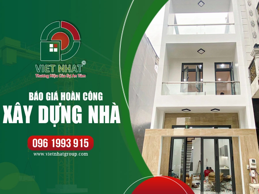 Báo giá dịch vụ hoàn công xây dựng nhà