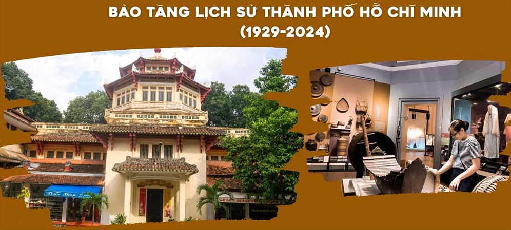 Bảo tàng lịch sử TP HCM có rất nhiều hiện vật trưng bày cả ngắn hạn và dài hạn