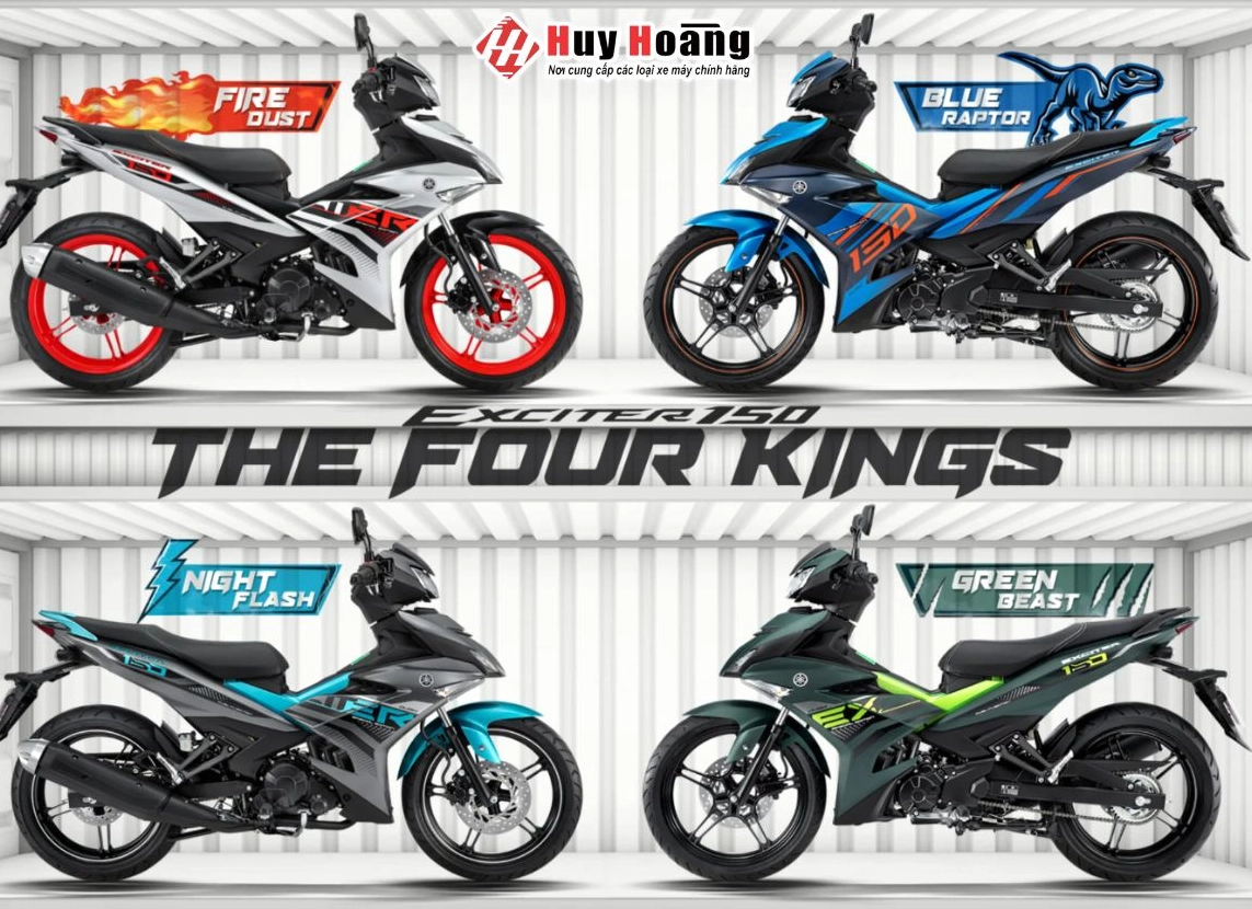Các mẫu Exciter 150 phiên bản giới hạn