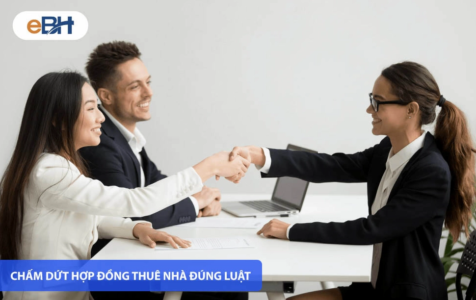 Các trường hợp chấm dứt hợp đồng thuê nhà ở theo quy định của pháp luật.