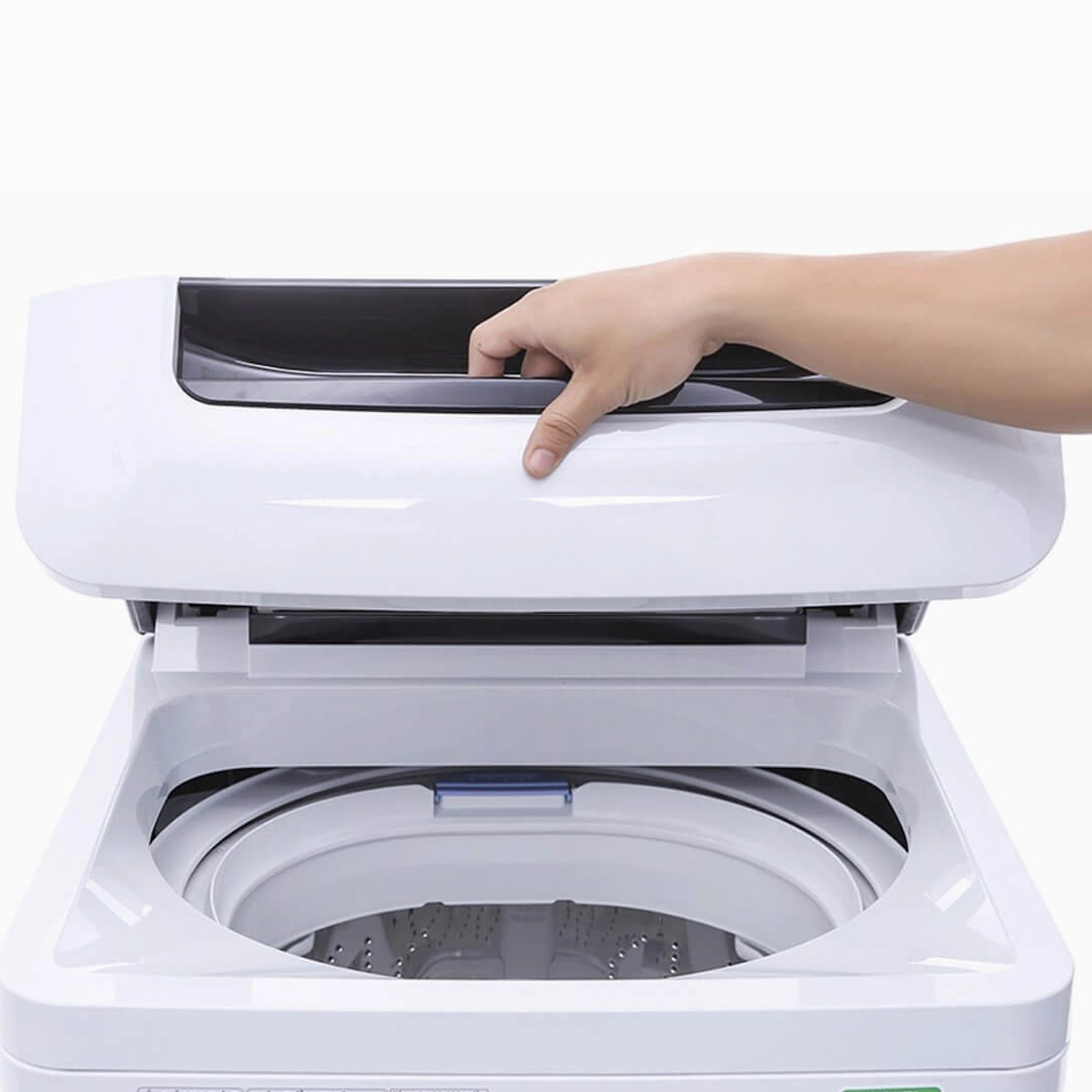 Cần đóng chặt cửa máy giặt để không ảnh hưởng đến hoạt động của máy và hệ thống xả