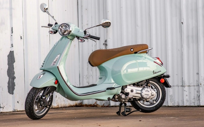 Cấu trúc chi tiết của dòng xe Vespa 50cc chạy xăng.