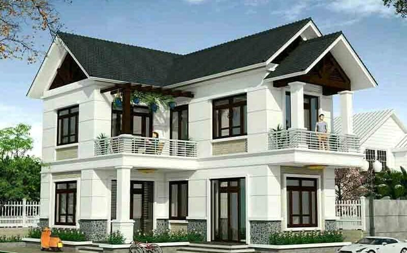 Chi phí xây nhà 2 tầng 80m2
