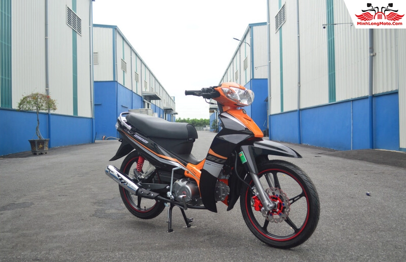 Chi tiết phần đầu xe Sirius 50cc