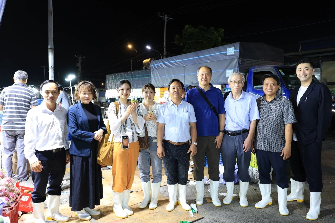 Chợ Bình Điền hợp tác số hóa quản lý an toàn thực phẩm