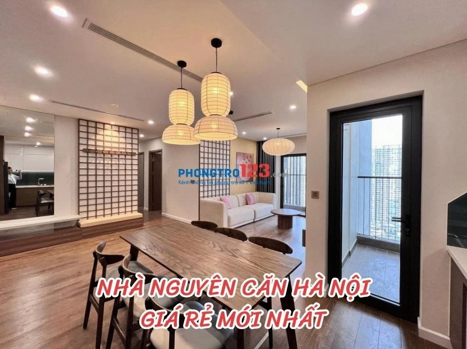 Cho thuê nhà nguyên căn Hà Nội chất lượng cao với không gian sống tiện nghi