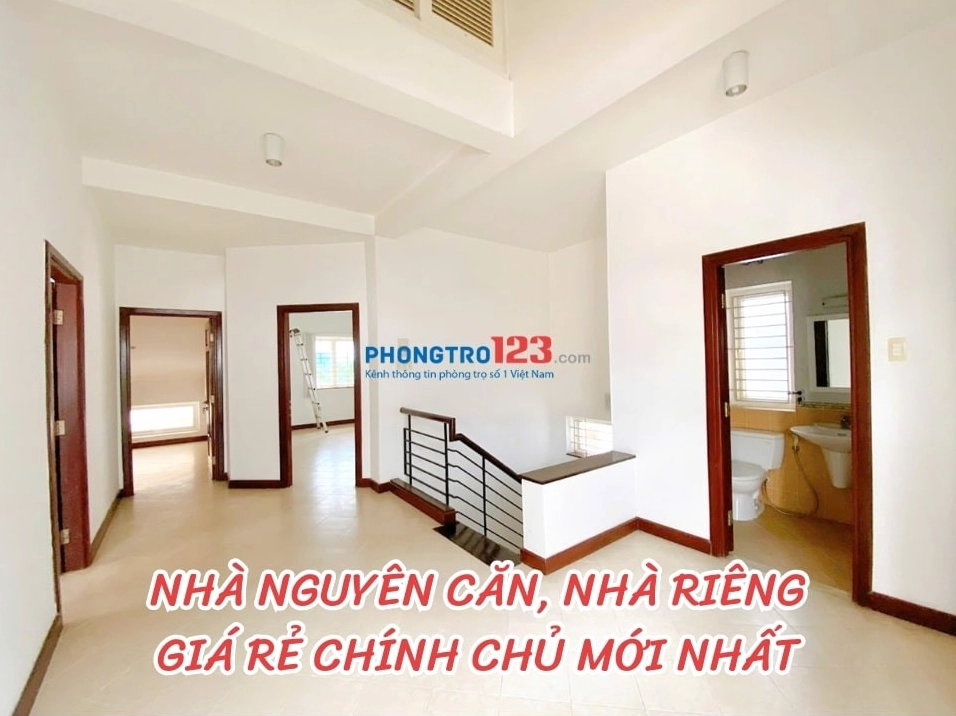 Cho thuê nhà nguyên căn, nhà riêng với không gian sống tự do và thoải mái