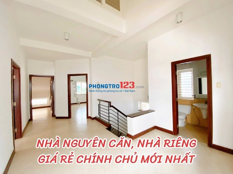 Cho thuê nhà nguyên căn, nhà riêng
