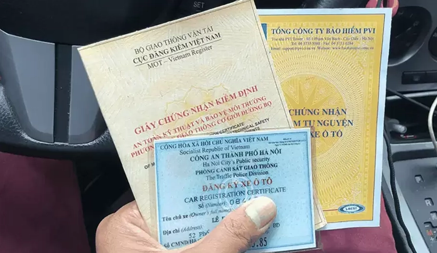 Chuẩn bị đầy đủ giấy tờ cần thiết trước khi đi đăng kiểm