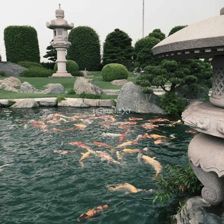 Công viên cá Koi Nhật Bản RIN RIN PARK - Các điểm tiện ích trên bản đồ quy hoạch