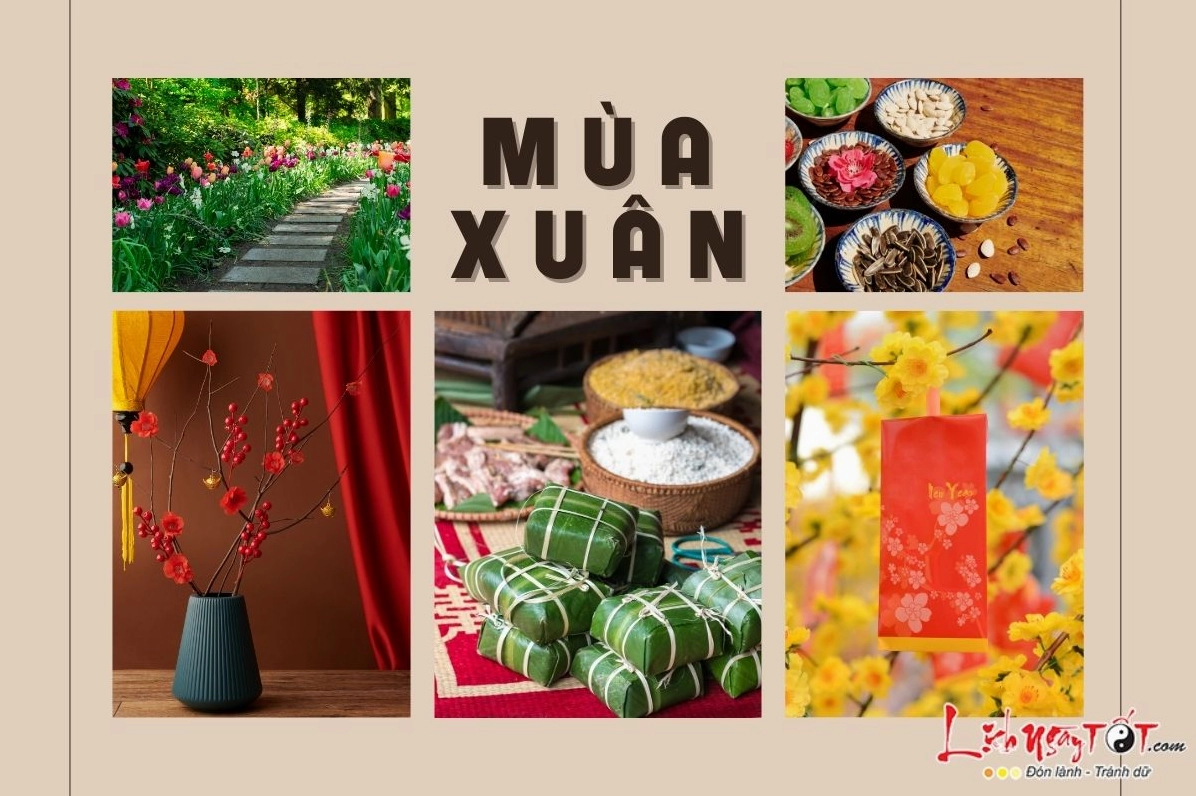 Đặc điểm và cảnh sắc rực rỡ của Mua xuan