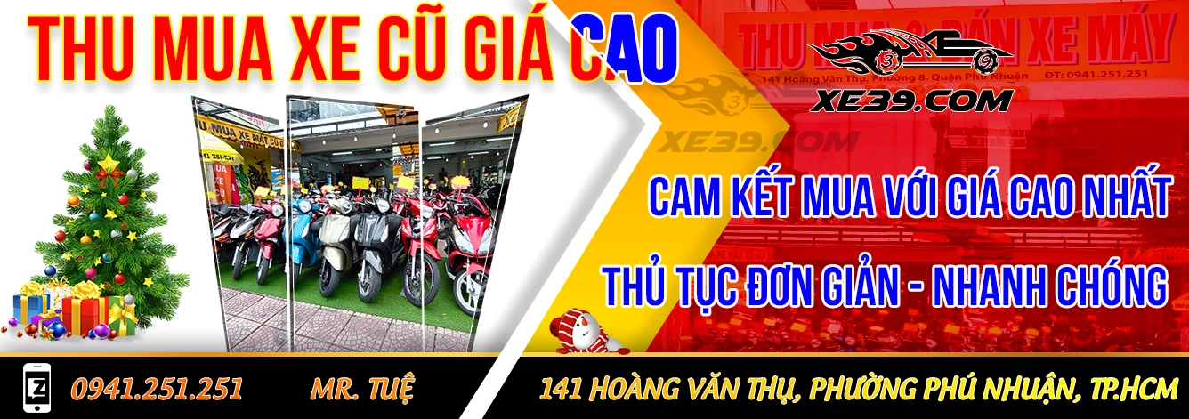 Dịch vụ thu mua xe máy cũ giá cao tại TPHCM