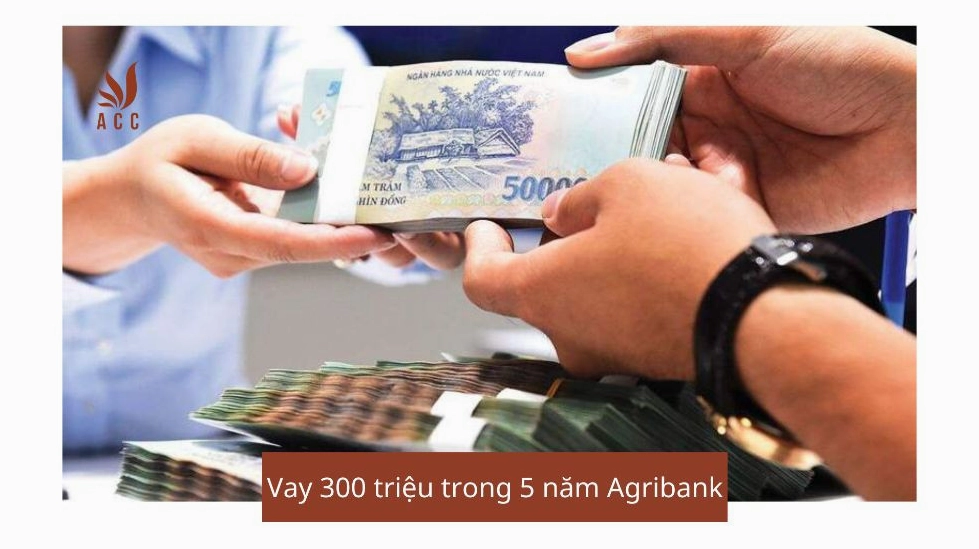 Điều kiện chứng minh thu nhập khi Vay 300 triệu trong 5 năm Agribank
