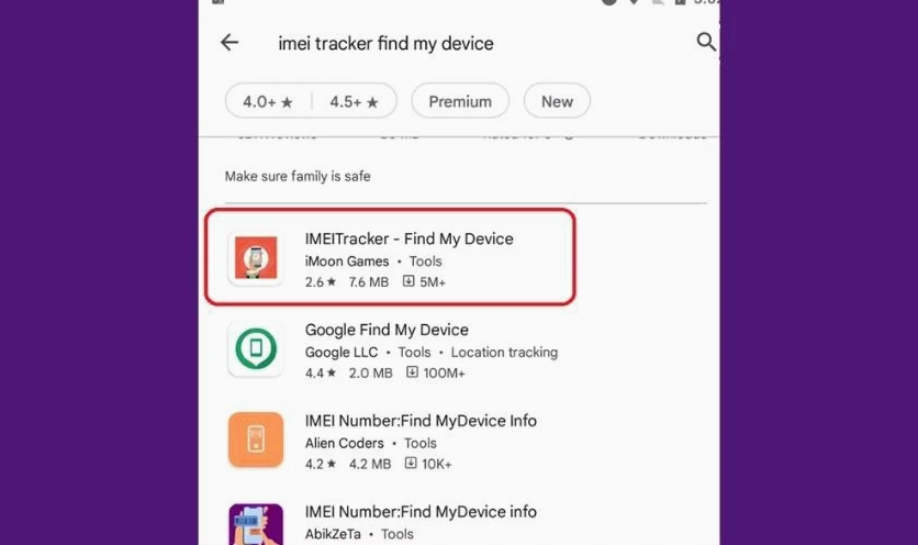 Định vị số điện thoại của người khác bằng IMEI