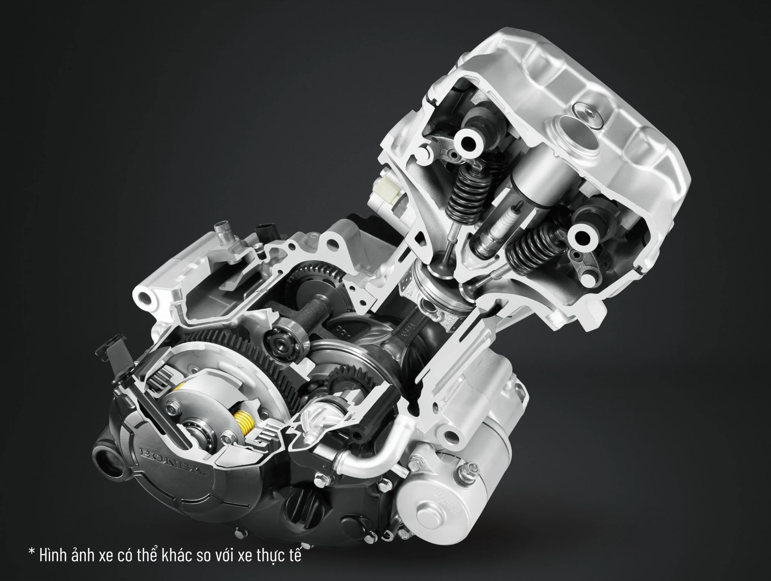 Động cơ DOHC 150cc đầy uy lực của Honda CBR150R