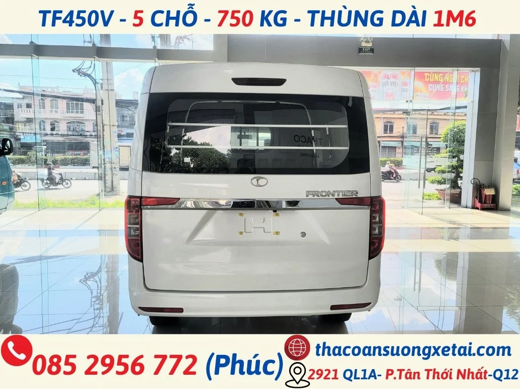 Giá xe van Thaco 5 chỗ