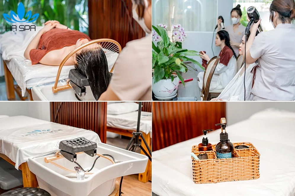 gội đầu dưỡng sinh Ha Spa