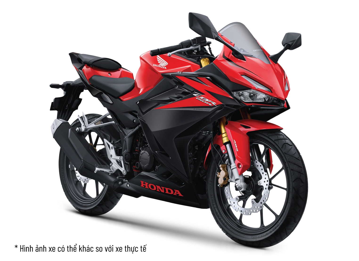 Hình ảnh thể thao với tem xe và phối màu mới nổi bật của CBR 150R