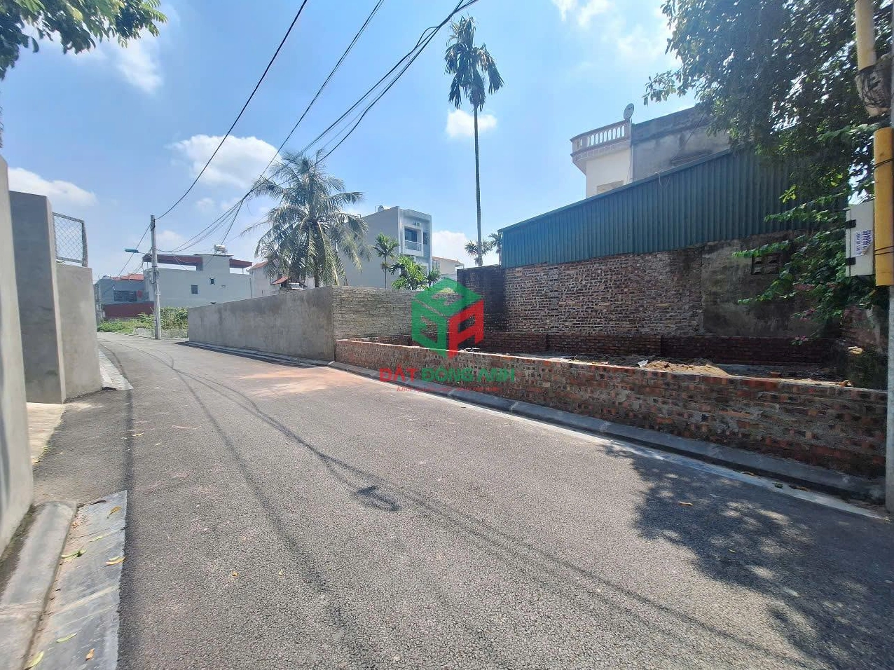 Hình ảnh thực tế mặt bằng khu đất đấu giá Khê Nữ Nguyên Khê