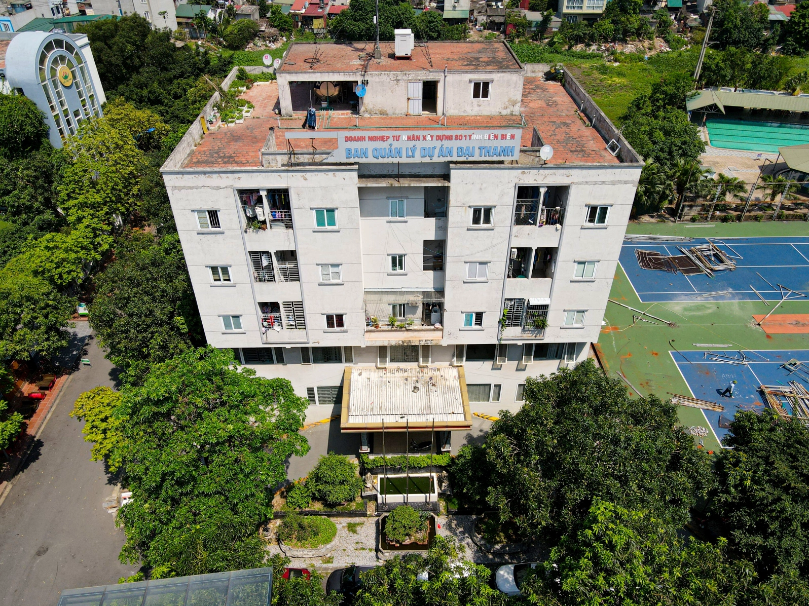 Hình ảnh thực tế trụ sở ban làm việc ban quản lý Khu đô thị Đại Thanh