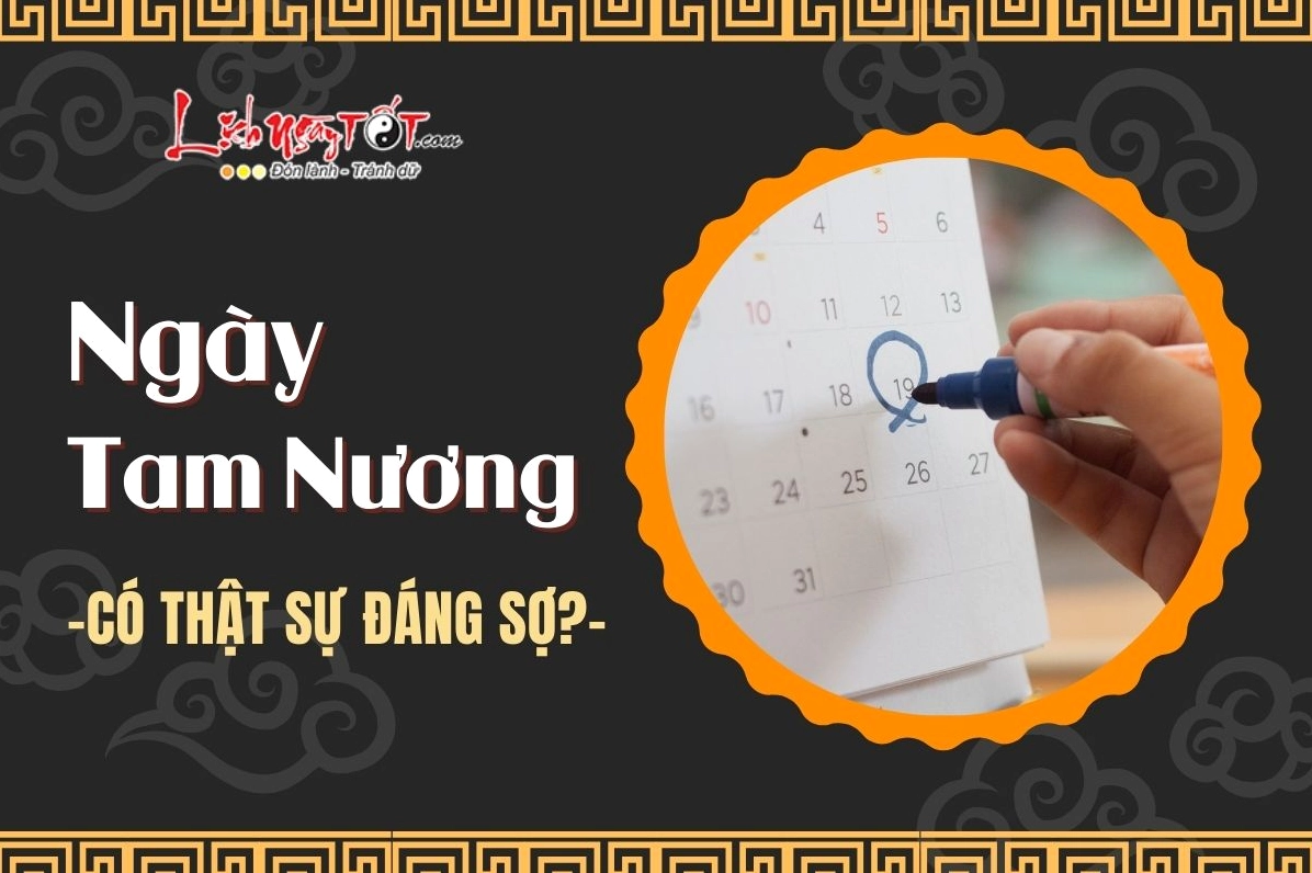 Hóa giải những điều không may trong ngày Tam Nương