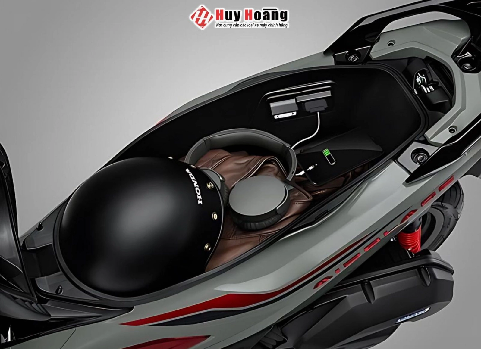 Hộc chứa đồ rộng rãi và tiện lợi