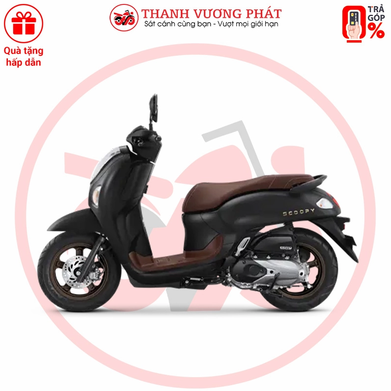 Honda Scoopy 110 Nhập khẩu 2026 phiên bản Smartkey Prestige Đen nhám