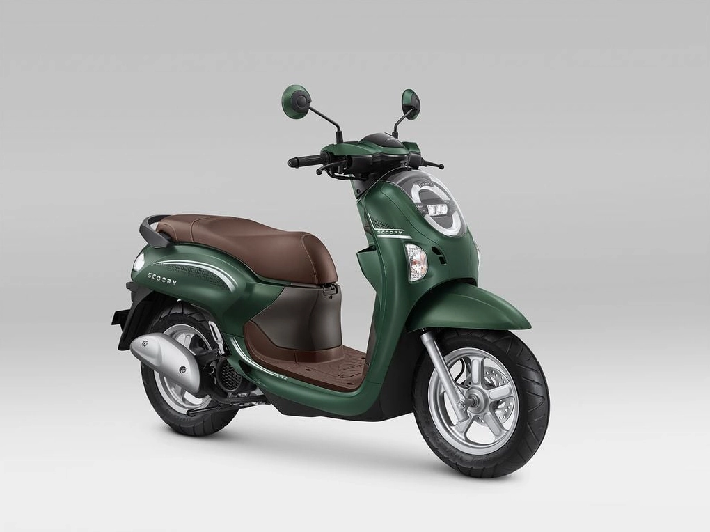 Honda Scoopy 2026 màu Xanh nhám thời trang và cá tính