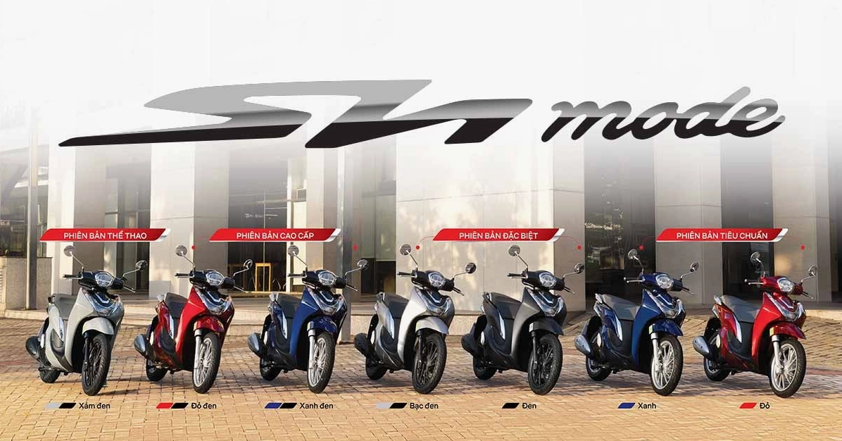 Honda SH Mode 2024 với thiết kế sang trọng