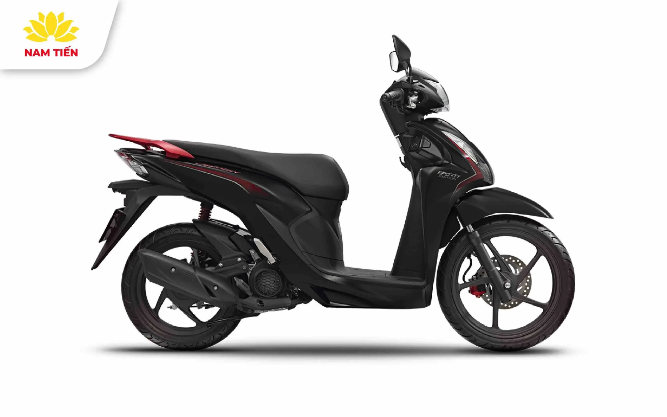 Honda Vision 2024 phiên bản Thể thao màu đen cá tính