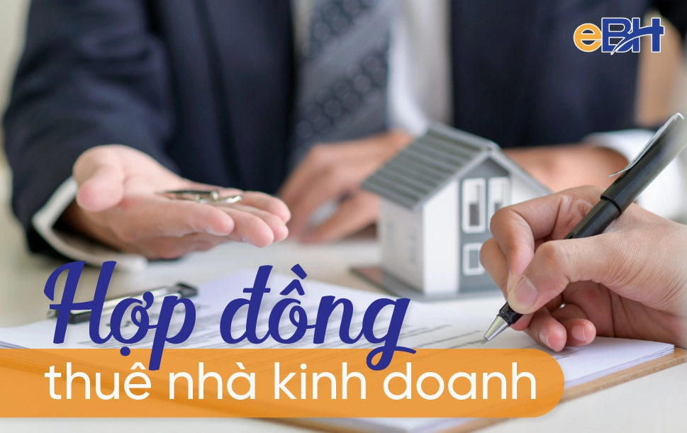 Hợp đồng cho thuê nhà làm địa điểm kinh doanh.