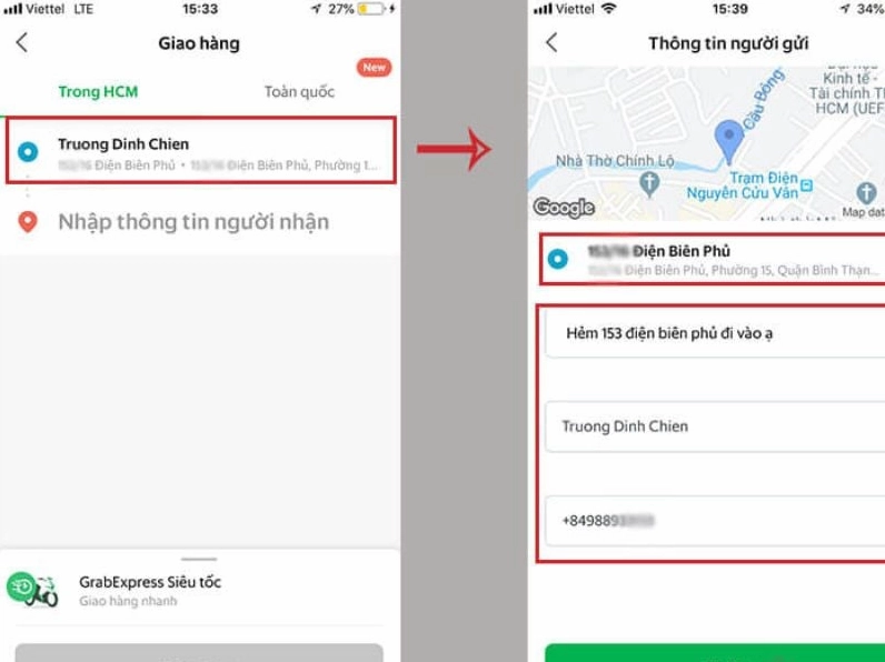 Hướng dẫn cách đặt grab ship đồ đơn giản chỉ trong 2 phút