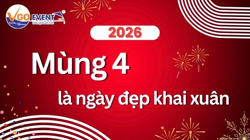 Khai xuân mùng 4 Tết
