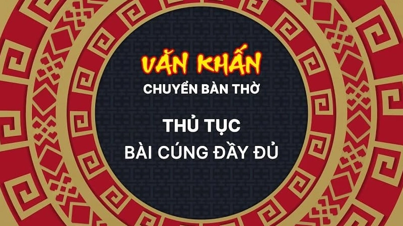 Khi viết văn khấn chuyển bàn thờ, cần sử dụng ngôn ngữ trang trọng và lịch sự