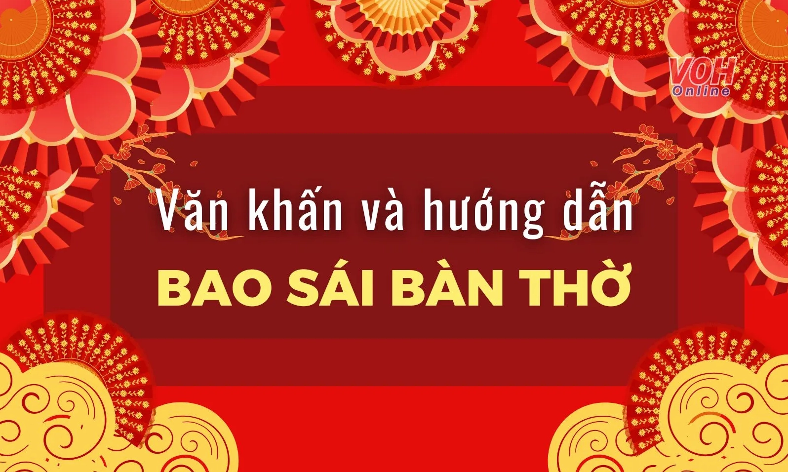 Không gian thờ cúng cần được giữ gìn sạch sẽ, trang nghiêm