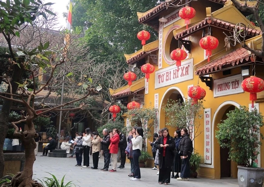 Không gian thờ tự thanh tịnh