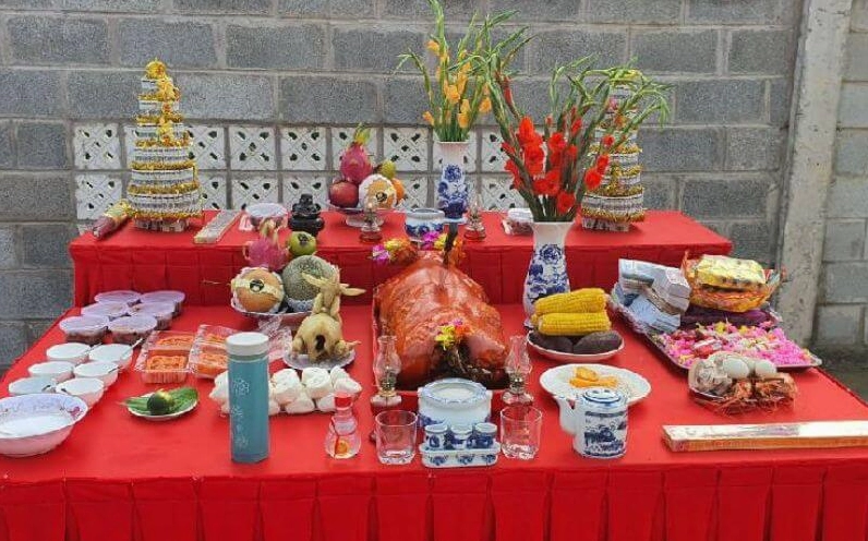 Lễ cúng động thổ là nghi thức trình báo với thần linh Thổ Địa