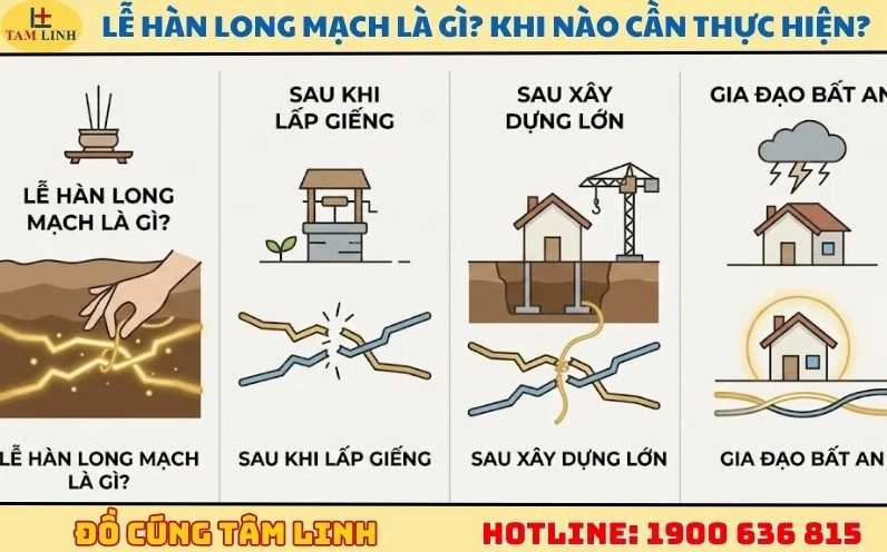 Lễ hàn long mạch là gì_ Khi nào cần thực hiện
