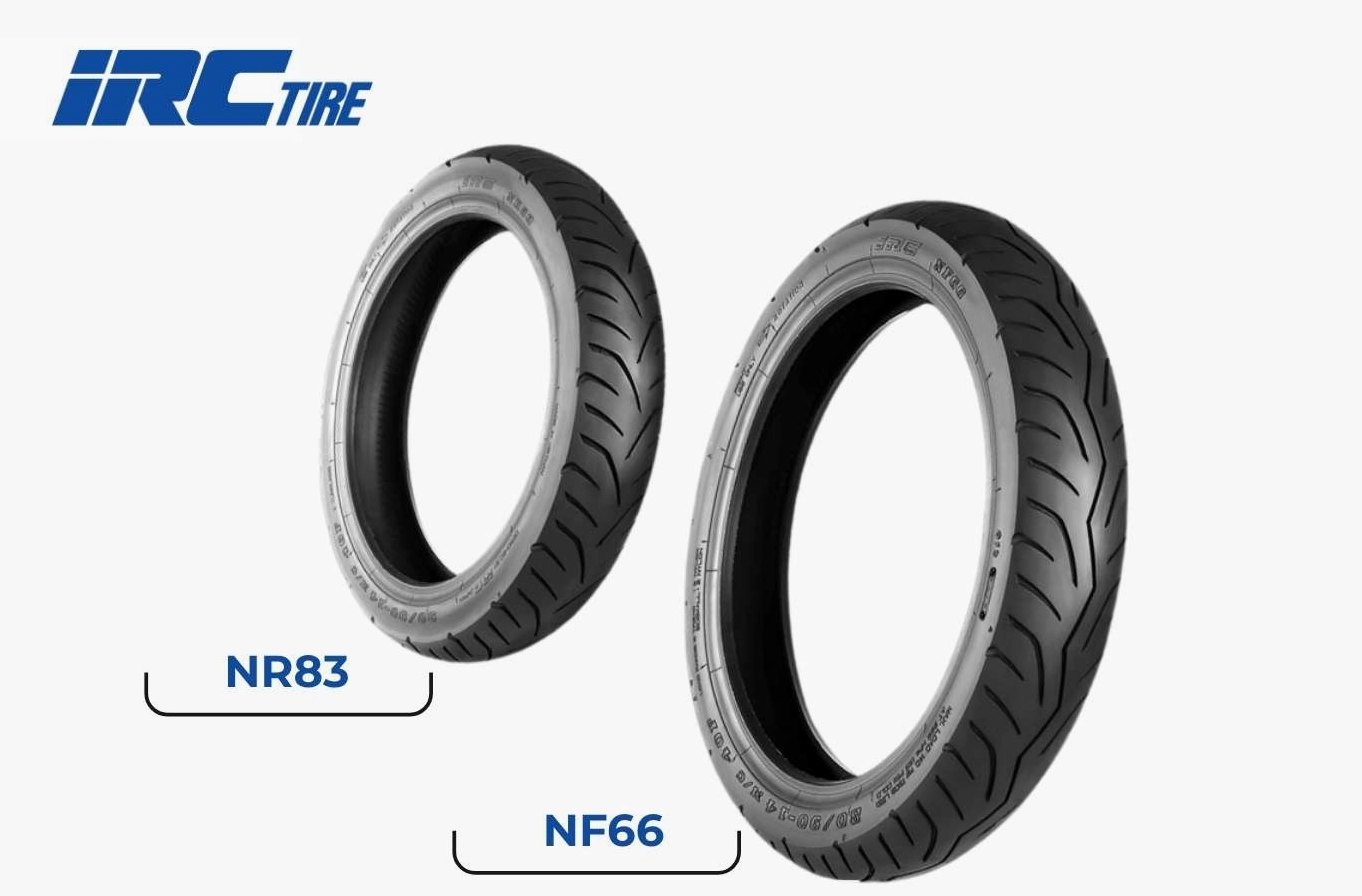 Lốp NF66 (trước) và NR83 (sau) dành cho xe Vision