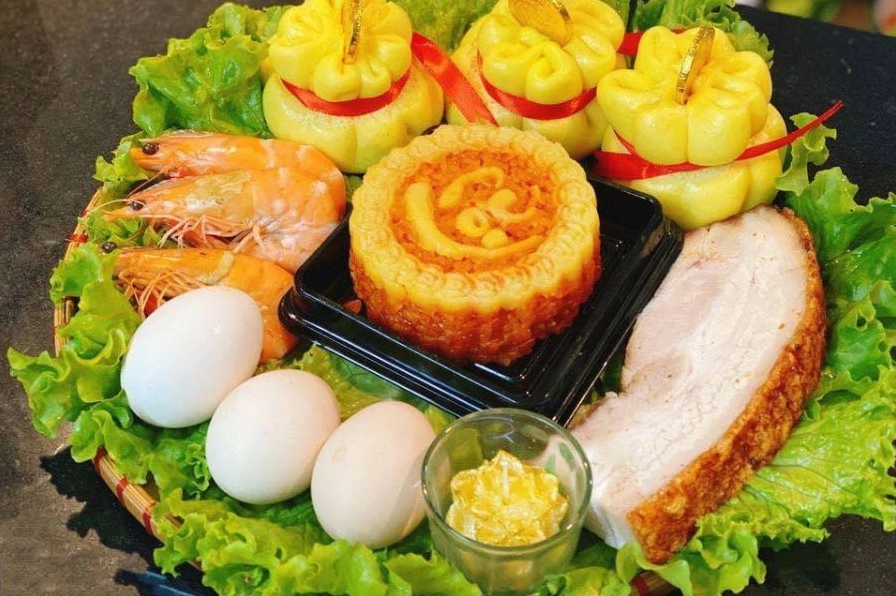 Mâm cúng đơn giản nhưng thành tâm để thỉnh Thần Tài Thổ Địa