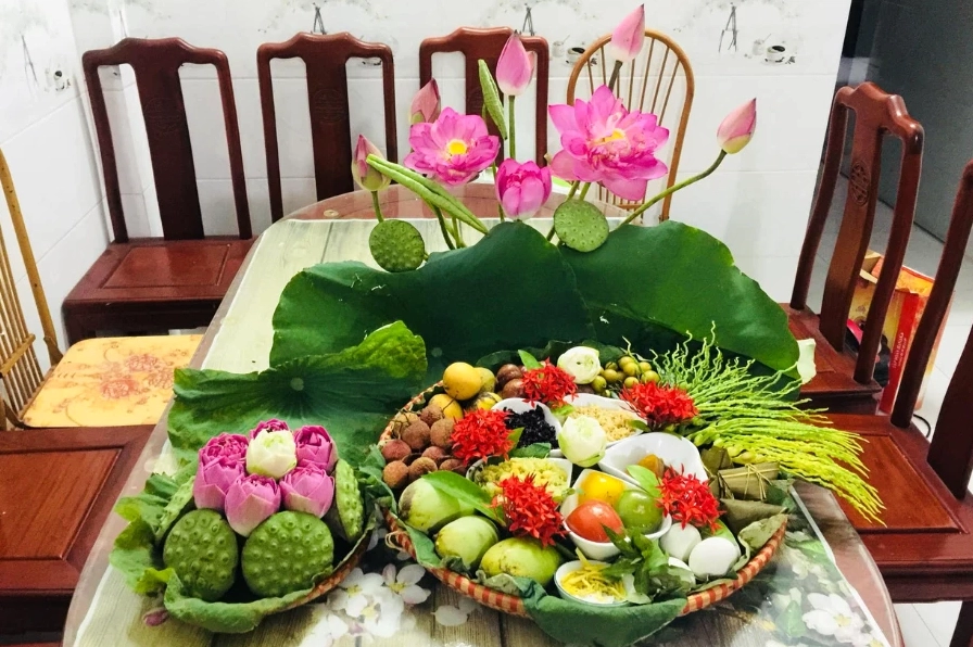 mâm cúng ngày Tết Đoan ngọ