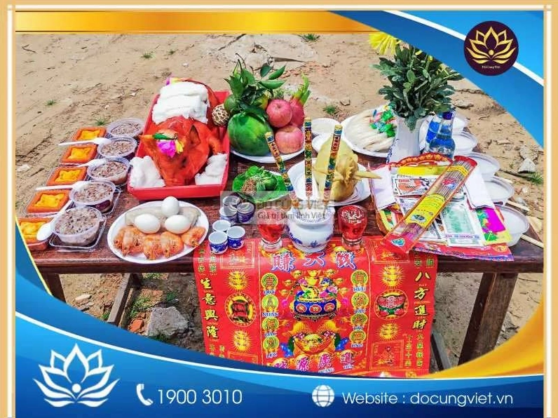Mâm cúng tạ đất tháng 2 chuẩn phong thủy
