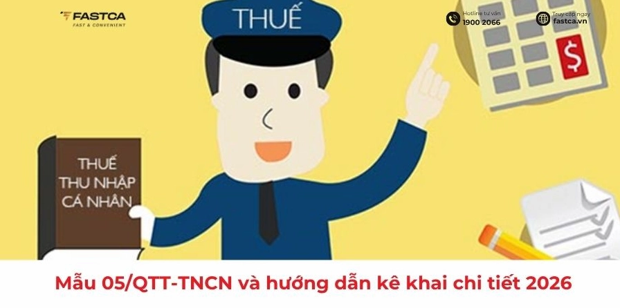 Mẫu quyết toán thuế TNCN trong hồ sơ chứng minh điều kiện thu nhập mua nhà