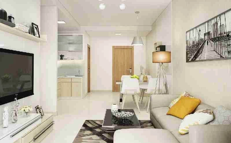 Mẫu thiết kế nội thất chung cư 54m2 1 phòng ngủ - Ý tưởng tuyệt vời từ tiền lãi ngân hàng